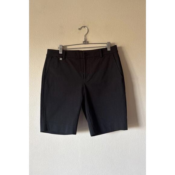 Ralph Lauren Black Label Pants - Lauren Ralph Lauren Black Label Petite Size 6P Black Bermuda Bermuda Shorts